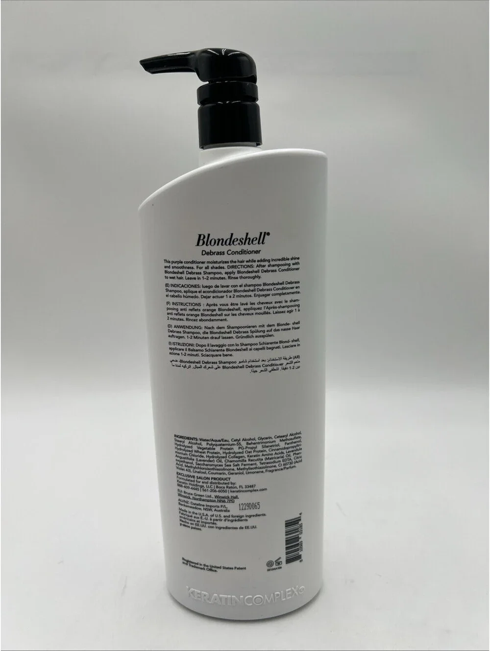 Keratin Complex Blondeshell DeBrass CONDITIONER 33.8 oz